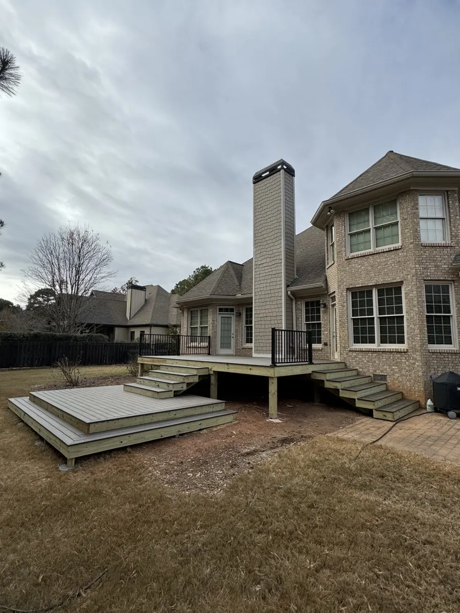 Multi-Level Composite Deck